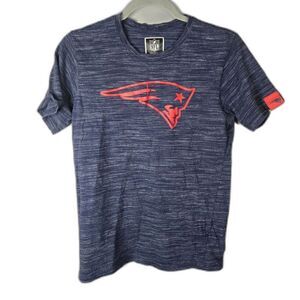NFL Team Apparel Kids Unisex New England Patriots Team Logo T-Shirt Size XL